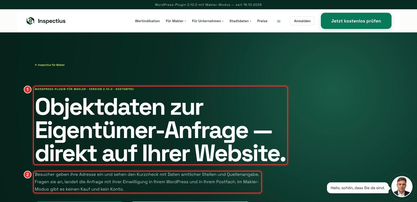 Bildschirmfoto: Plugin, Stadtseite und Konnektor